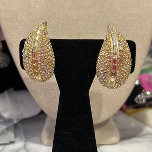 Jarin Stunning Vintage Pavé Earrings-Boutique